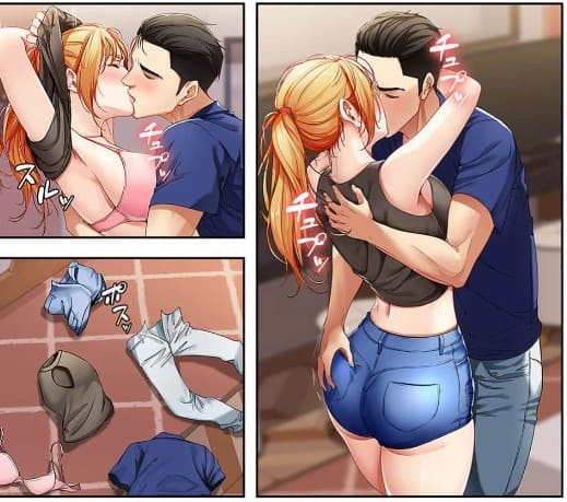 ハーレムライフのエロシーン1